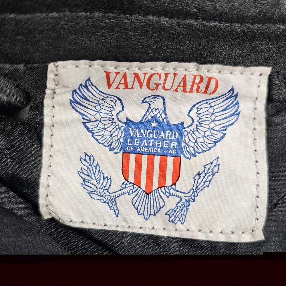 Vanguard Leather of America Women Side Lace Up Motorcycle Biker Cowhide Pants 14 - Picture 3 of 8